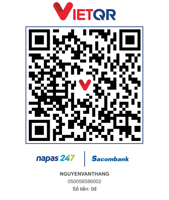 Mã QR thanh toán Sacombank