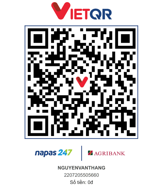 Mã QR chuyển khoản Ngân hàng Agribank