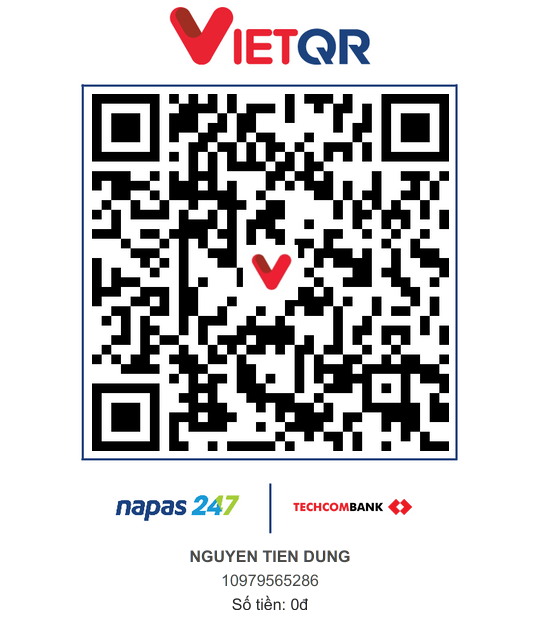QR chuyển khoản Techcombank