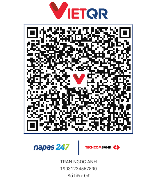 Mã QR Mừng cưới cô dâu