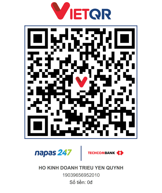 QR chuyển khoản