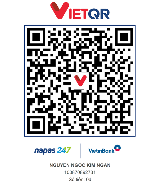 Mã QR ủng hộ Hồn Thơ