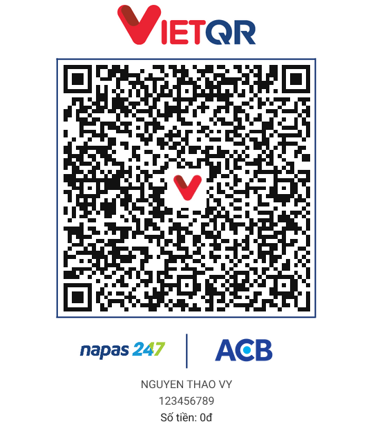 Mã QR Gửi quà cho bé
