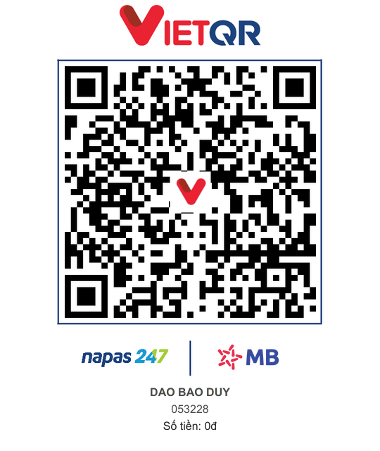 QR chuyển khoản