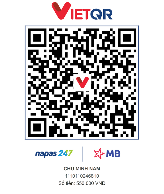 QR chuyển khoản Code Đồ Án Website Bán Sách Trực Tuyến Sử Dụng Laravel – Full Báo Cáo