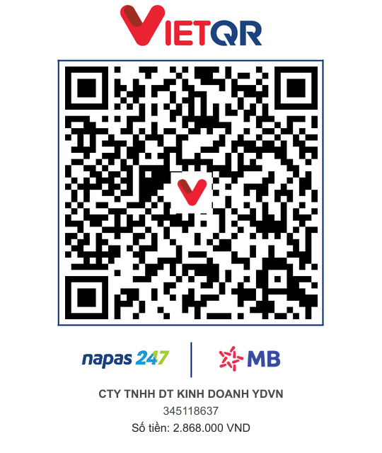 QR chuyển khoản YDVN