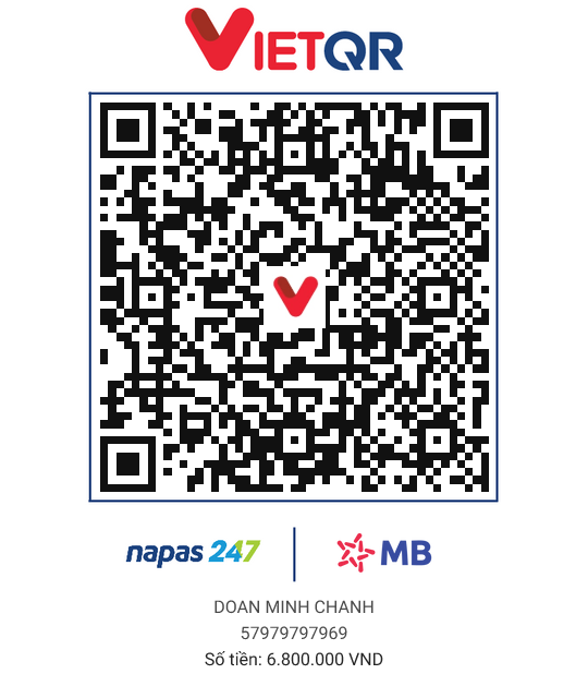 Mã QR chuyển khoản học phí
