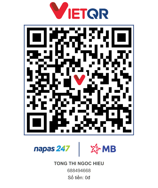 Mã QR MB Bank - TONG THI NGOC HIEU