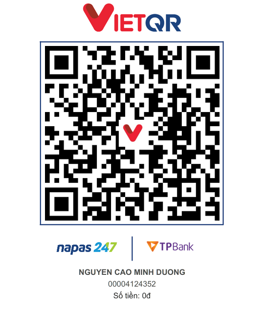 QR chuyển khoản (chỉ tham khảo)