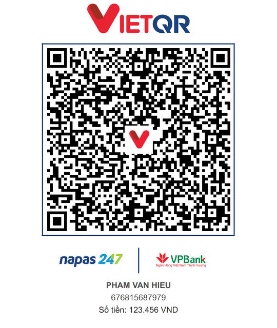 QR thanh toán VPBank