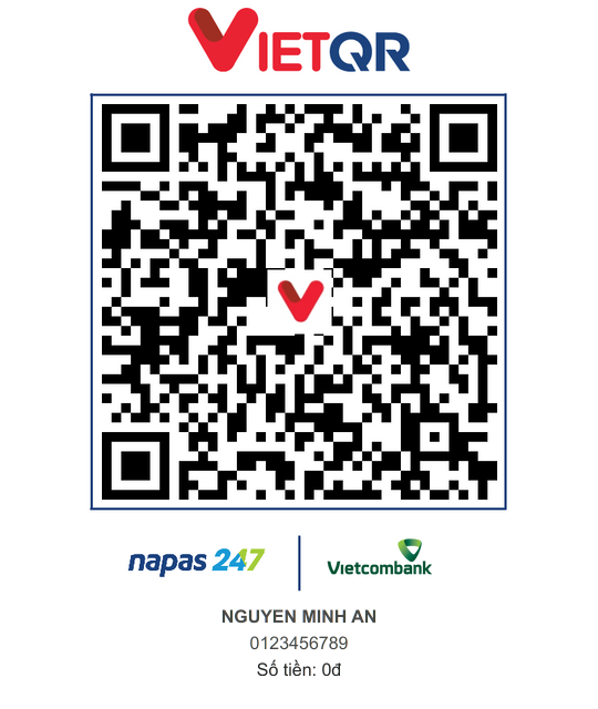 Mã QR mừng cưới Chú rể