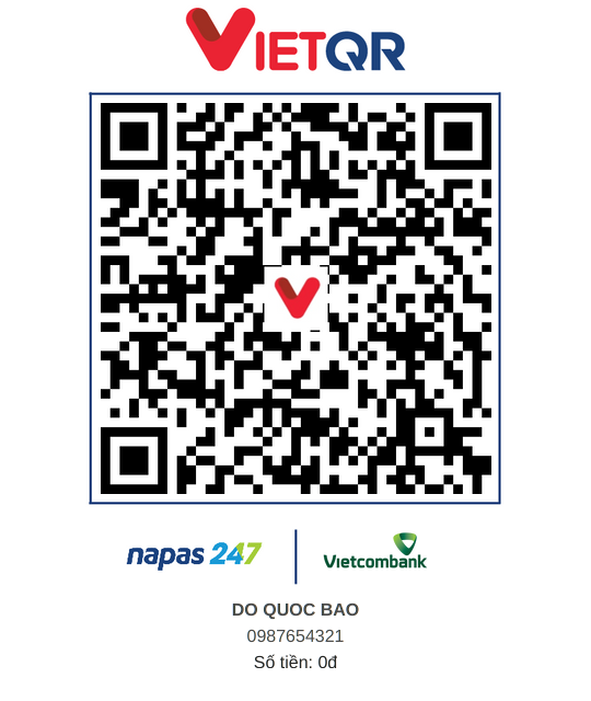 QR Code chú rể