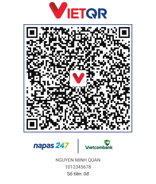 Mã QR Mừng cưới chú rể