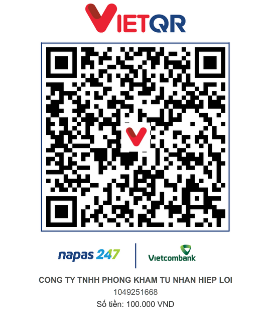 VietQR Vietcombank — Công ty TNHH Phòng khám Tư nhân Hiệp Lợi