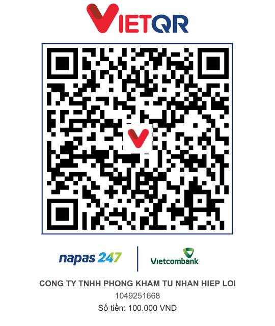 VietQR Vietcombank — Công ty TNHH Phòng khám Tư nhân Hiệp Lợi
