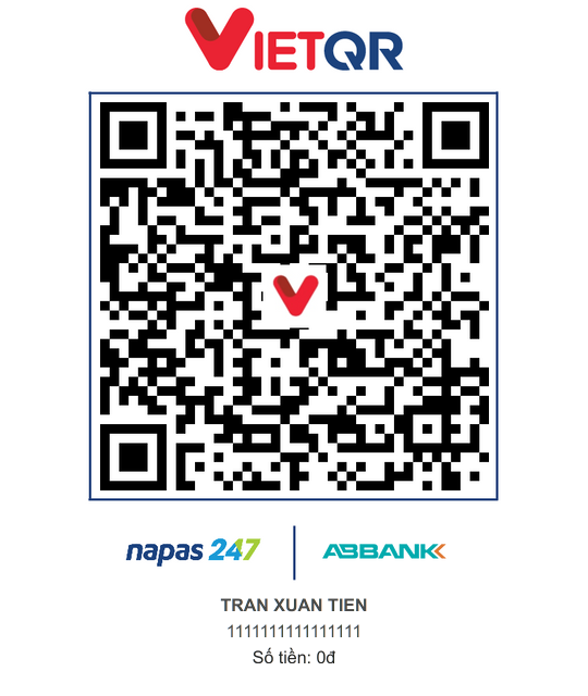 QR chuyển khoản ABBANK