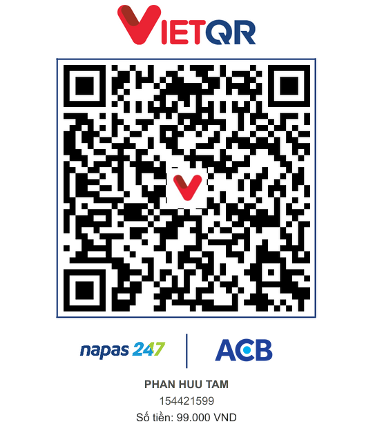 QR thanh toán Early Bird 99K
