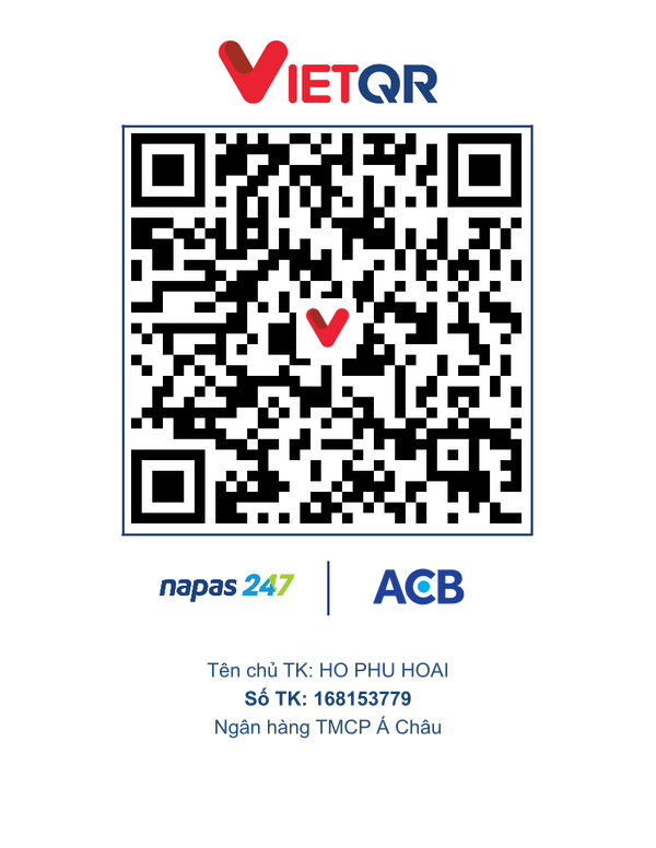 Mã QR ACB HỒ PHÚ HOÀI