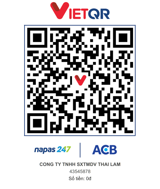 VietQR Code — ACB 43545878