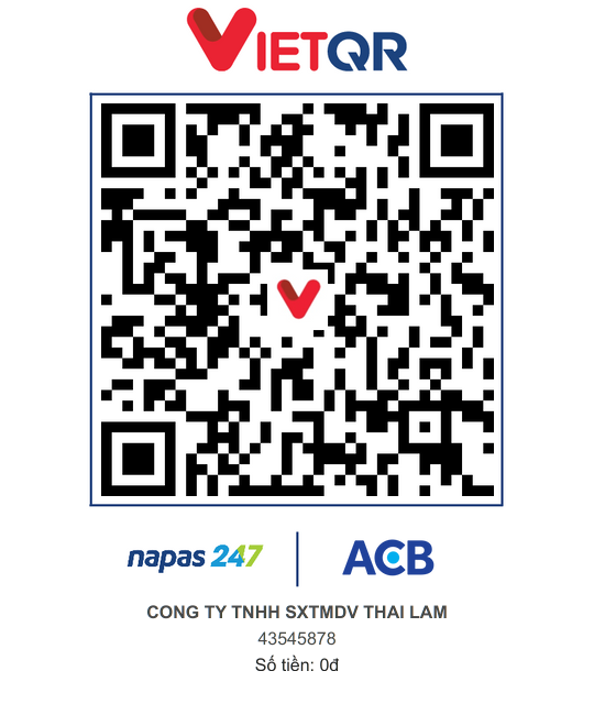 VietQR Code — ACB 43545878