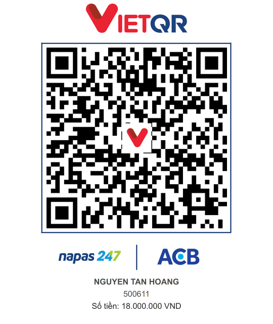 QR chuyển khoản ACB