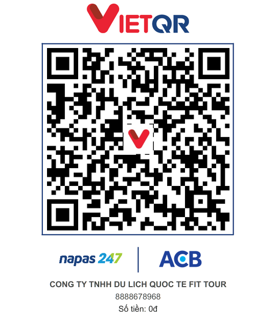 Mã VietQR Thanh Toán FIT TOUR