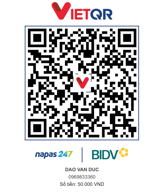 VietQR bank transfer