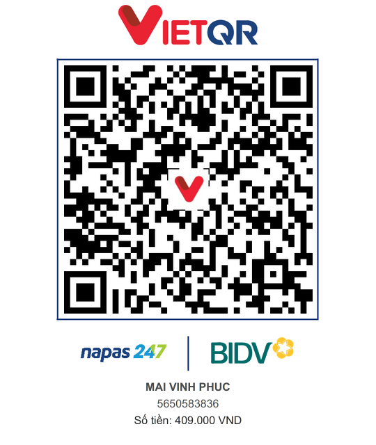 Mã VietQR BIDV