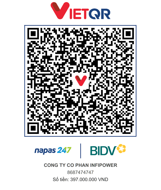 VietQR đặt cọc sản phẩm