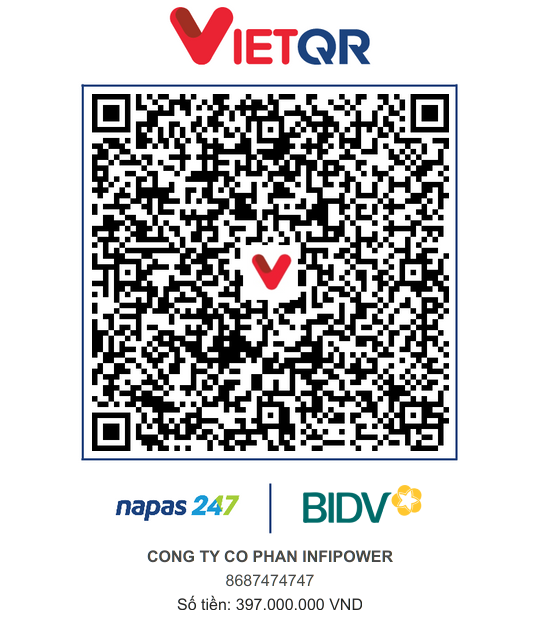 VietQR đặt cọc sản phẩm