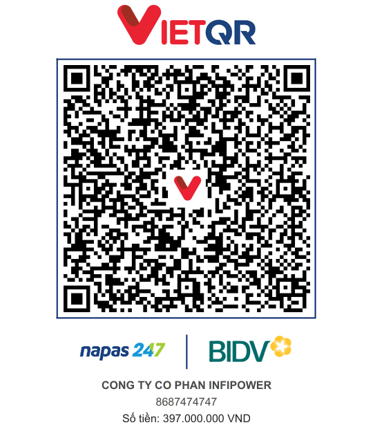 VietQR đặt cọc sản phẩm