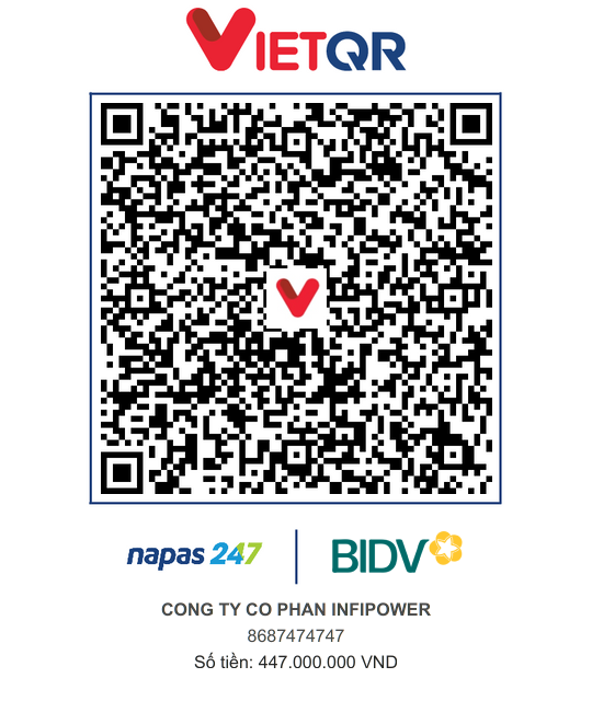 VietQR đặt cọc sản phẩm