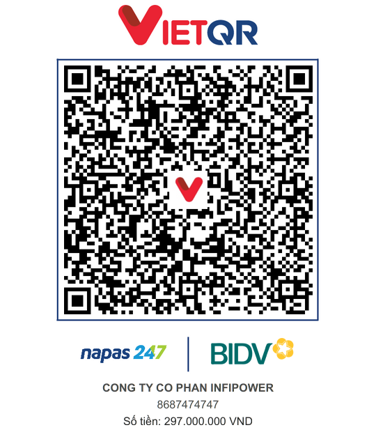 VietQR đặt cọc sản phẩm