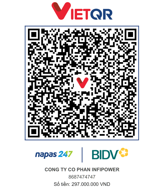 VietQR đặt cọc sản phẩm