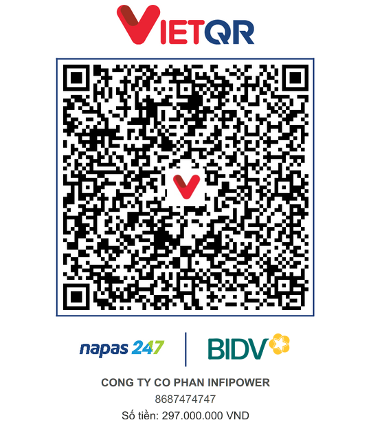 VietQR đặt cọc sản phẩm
