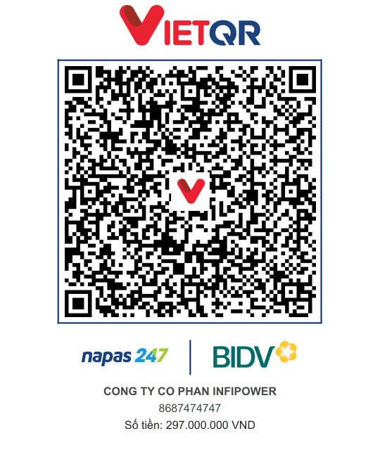 VietQR đặt cọc sản phẩm