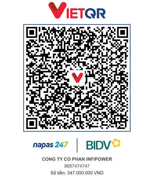 VietQR đặt cọc sản phẩm