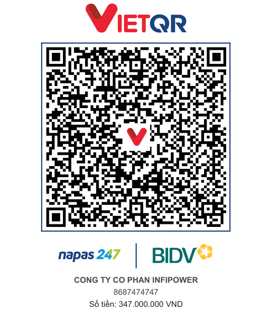 VietQR đặt cọc sản phẩm
