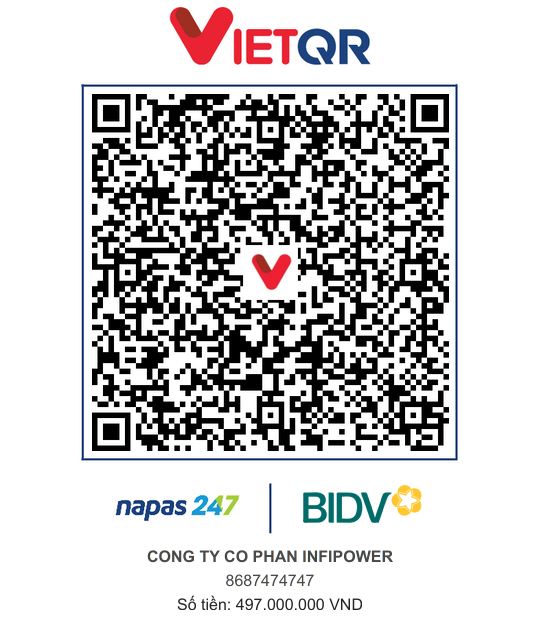VietQR đặt cọc sản phẩm