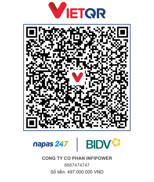 VietQR đặt cọc sản phẩm