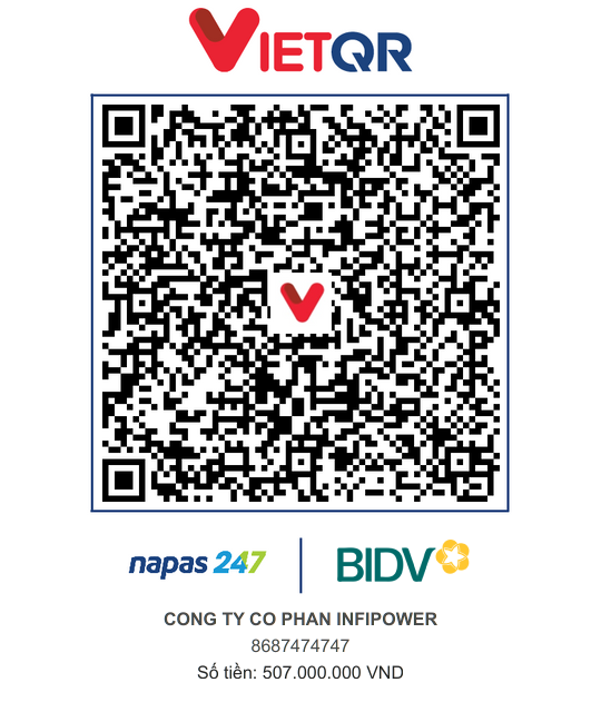 VietQR đặt cọc sản phẩm