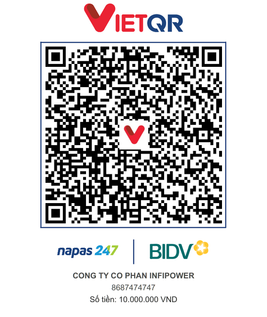 VietQR đặt cọc sản phẩm