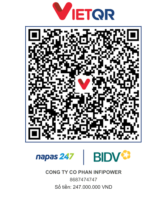 VietQR đặt cọc sản phẩm