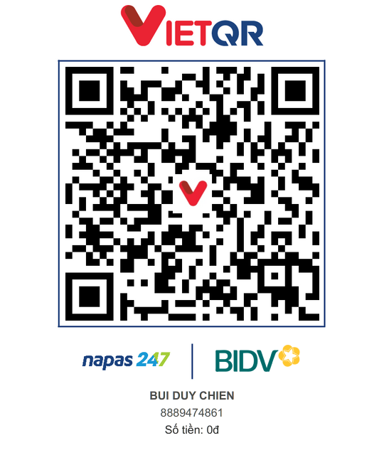 QR BIDV của Duy Chiến