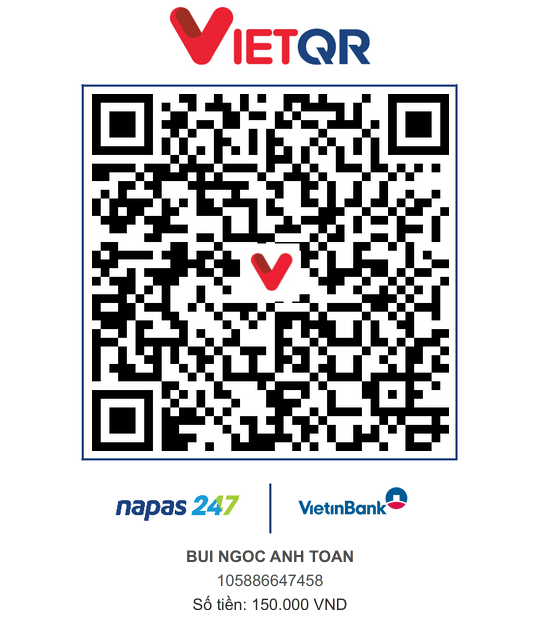 QR VietinBank – quét để chuyển khoản