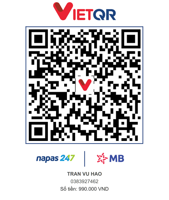 Mã QR chuyển khoản