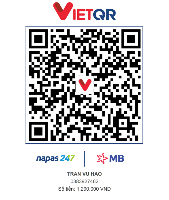 Mã QR chuyển khoản