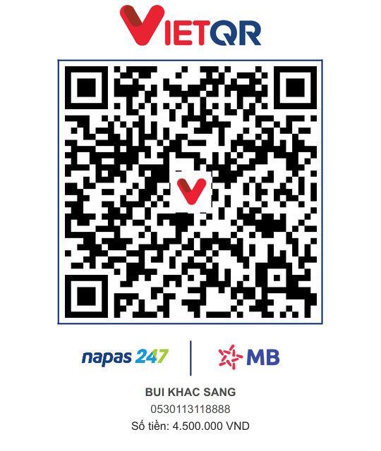 Mã QR Chuyển khoản