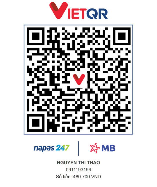 Mã QR thanh toán MB Bank - Nguyễn Thị Thảo