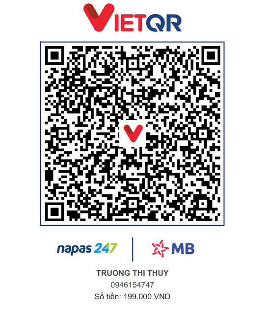 QR MB Bank Gói 199k